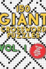 150 Giant Crossword Puzzles Vol. 1 af Blackpaper Publishing