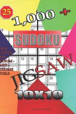 1,000 + sudoku jigsaw 10x10 af Basford Holmes
