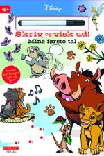 Disney - Skriv og visk ud - Mine første tal
