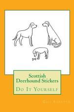Scottish Deerhound Stickers af Gail Forsyth