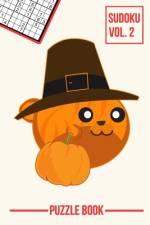 Thanksgiving Orange Tabby Cat Sudoku Pilgrim Hat Season Puzzle Book Volume 2 af Andre Tobisch
