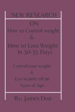 New Research On How To Control Weight af James Don