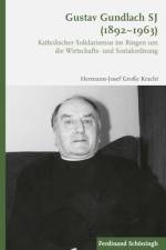 Gustav Gundlach Sj (1892-1963) af Hermann-Josef Große Kracht