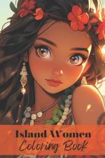 Island Women Coloring Book af Positive Elements Designs