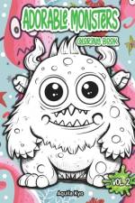 Adorable Monsters Volume 2 Coloring Book af Aquila Kyo