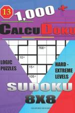 1,000 + Calcudoku sudoku 8x8 af Basford Holmes