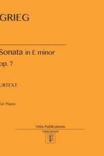 E. Grieg. Sonata in E minor, op. 7 af Victor Shevtsov