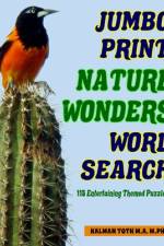 Jumbo Print Nature Wonders Word Search af Kalman a Toth M a M