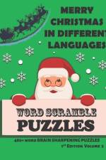 Merry Christmas in Different Languages Word Scramble Puzzles af Patrick Quan