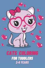 Cats Coloring For Toddlers 2-6 Years af Jamayka Art