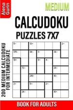 Medium Calcudoku Puzzles 7x7 Book for Adults af Alena Gurin