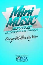 Mini Music Book for Alto Clef - INTERNATIONAL EDITION af Zachary Seckman