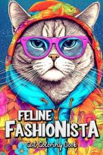 Feline Fashionista Cat Coloring Book af Laura Seidel