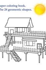 Super coloring book. The 24 geometric shapes. af Andrii Pitenko