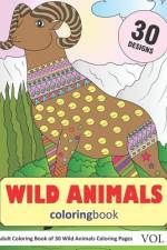 Wild Animals Coloring Book af Sonia Rai