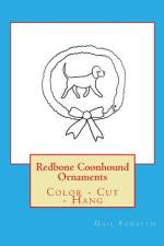 Redbone Coonhound Ornaments af Gail Forsyth