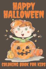 Happy Halloween Coloring Book For Kids af Blue Blend