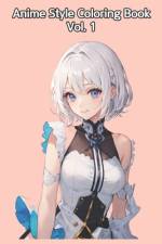 anime style coloring book vol.1 af Space Oh