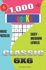 1,000 + Sudoku Classic 6x6 af Basford Holmes