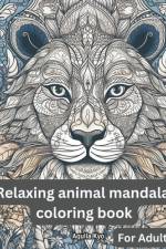 Relaxing Animal Mandala Coloring Book af Aquila Kyo