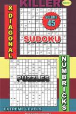 Killer sudoku X diagonal. Numbricks puzzles af Basford Holmes