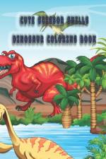 Cute scissor skills Dinosaur coloring Book af Oussama Zinaoui
