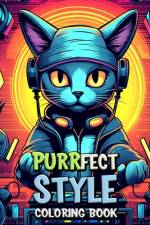 Purrfect Style Coloring Book af Laura Seidel