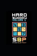 Hard Sudoku Volume 1 af Study Blue Print