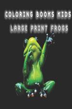 coloring books kids large print frogs af Oussama Zinaoui