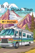 RV Road Trip Coloring Book af Coloring Imagination Press
