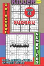 Killer sudoku X diagonal. Numbricks puzzles af Basford Holmes