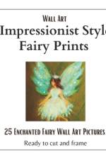 Wall Art Impressionist Style Fairy Prints af Julie Ann Shaffer