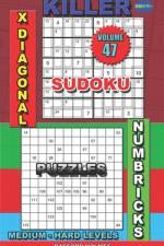 Killer sudoku X diagonal. Numbricks puzzles af Basford Holmes