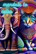 Mandala to color animals af Gabriel Fabr