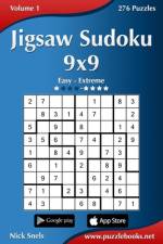 Jigsaw Sudoku 9x9 - Easy to Extreme - Volume 1 - 276 Puzzles af Nick Snels