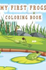 my first frogs coloring book af Oussama Zinaoui