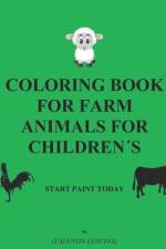 Coloring book for farm animals for children´s af Valentin Lencina