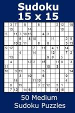 Sudoku 15 x 15 50 Medium Sudoku Puzzles af Jacob James