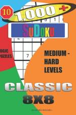 1,000 + Sudoku Classic 8x8 af Basford Holmes