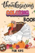 Thanksgiving Coloring Book For Kids Age 4-8 af John Williams