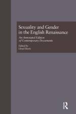 Sexuality and Gender in the English Renaissance af Lloyd Davis