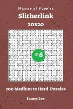 Master of Puzzles Slitherlink - 200 Medium to Hard 20x20 vol. 6 af James Lee