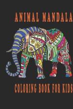 animal mandala coloring book for kids af Oussama Zinaoui