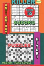 Killer sudoku Anti knight. Hitori puzzles af Basford Holmes