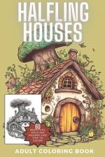 Halfling Houses Coloring Book af Zen Doodles