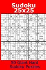 Sudoku 25x25 50 Giant Hard Sudoku Puzzles af Jacob James