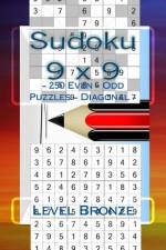 Sudoku 9 X 9 - 250 Even - Odd Puzzles - Diagonal - Level Bronze af Andrii Pitenko