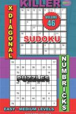 Killer sudoku X diagonal. Numbricks puzzles af Basford Holmes