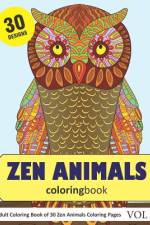 Zen Animals Coloring Book af Sonia Rai