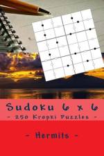 Sudoku 6 X 6 - 250 Kropki Puzzles - Hermits af Andrii Pitenko